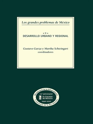 cover image of Los grandes problemas de México. Desarrollo urbano y regional. T-II